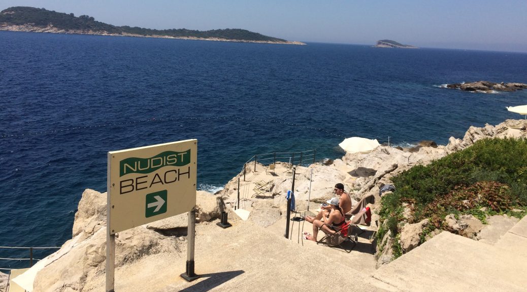 Fkk Nudist Girls - Getting naked in the Dubrovnik Riviera, Croatia - Naked ...